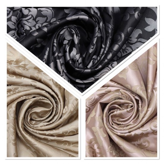 5557 V-1 Wholesale Jacquard Background Curtain Fabrics Living Room and Bedroom Curtains 3 Models 100% Polyester