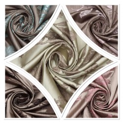 Rimma V--1 Wholesale Dobby Woven Background Curtain Fabrics Living Room and Bedroom Curtains 5 Models 100% Polyester