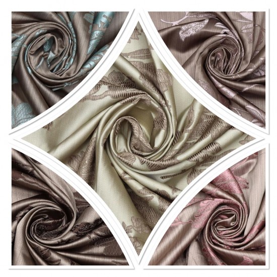 Rimma V--1 Wholesale Dobby Woven Background Curtain Fabrics Living Room and Bedroom Curtains 5 Models 100% Polyester