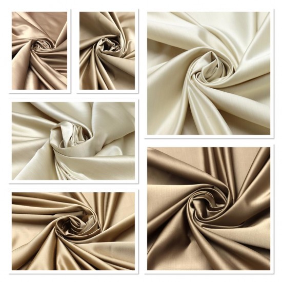 İrina V--1001 Wholesale Satin Background Curtain Fabrics Living Room and Bedroom Curtains 6 Models 100% Polyester