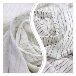 Duru V--1 Wholesale Transparent Tulle Curtain Fabrics Living Room and Bedroom Curtains 2 Models 100% Polyester