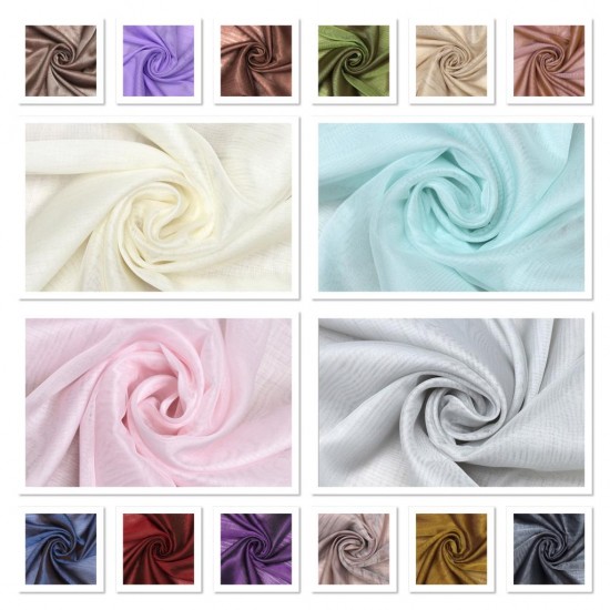 Matella 440 V--636 Wholesale Transparent Tulle Curtain Fabrics Living Room and Bedroom Curtains 36 Models 100% Polyester