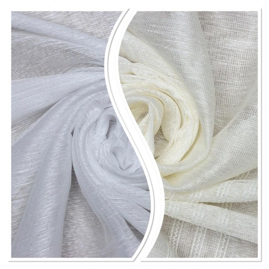 Pataya V--20 Wholesale Transparent Tulle Curtain Fabrics Living Room and Bedroom Curtains 2 Models 100% Polyester