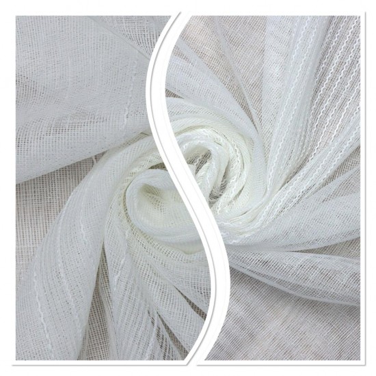 Start V--439 Wholesale Transparent Tulle Curtain Fabrics Living Room and Bedroom Curtains 2 Models 100% Polyester