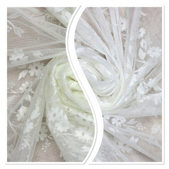 Jadis V--1 Wholesale Raschel Plain Knitted Tulle Curtain Fabrics Living Room and Bedroom Curtains 2 Models 100% Polyester