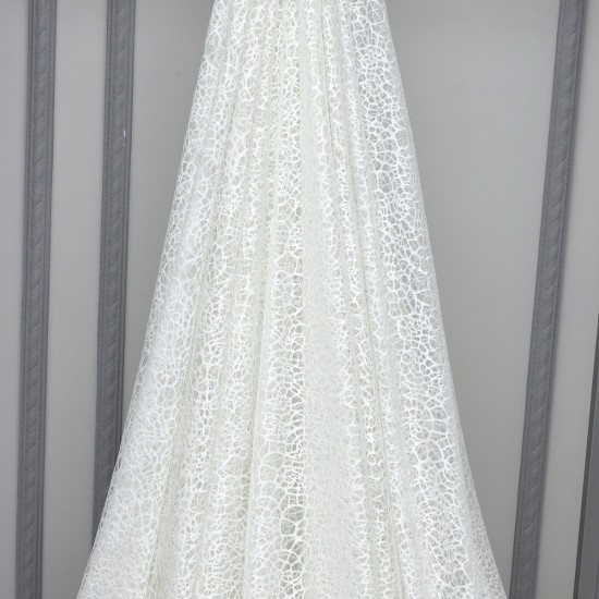 11570 Wholesale Raschel Plain Knitted Tulle Curtain Fabrics Living Room and Bedroom Curtains  100% Polyester