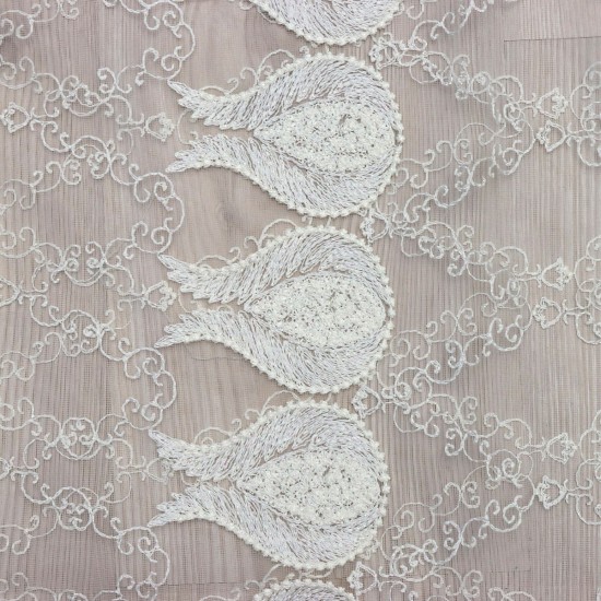 12018 Wholesale Brode Tulle Curtain Fabrics Living Room and Bedroom Curtains  100% Polyester