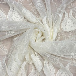 12018 Wholesale Brode Tulle Curtain Fabrics Living Room and Bedroom Curtains  100% Polyester