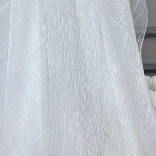 1213 Wholesale Transparent Tulle Curtain Fabrics Living Room and Bedroom Curtains  100% Polyester