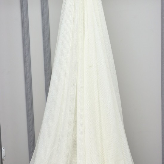 14557 V--1 Wholesale Raschel Plain Knitted Tulle Curtain Fabrics Living Room and Bedroom Curtains 2 Models 100% Polyester