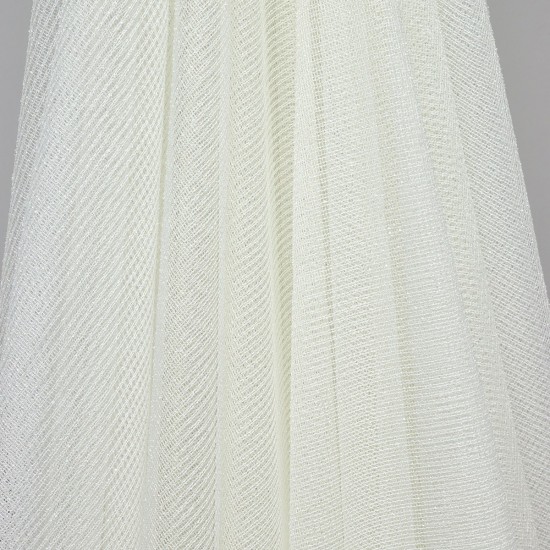 14557 V--1 Wholesale Raschel Plain Knitted Tulle Curtain Fabrics Living Room and Bedroom Curtains 2 Models 100% Polyester