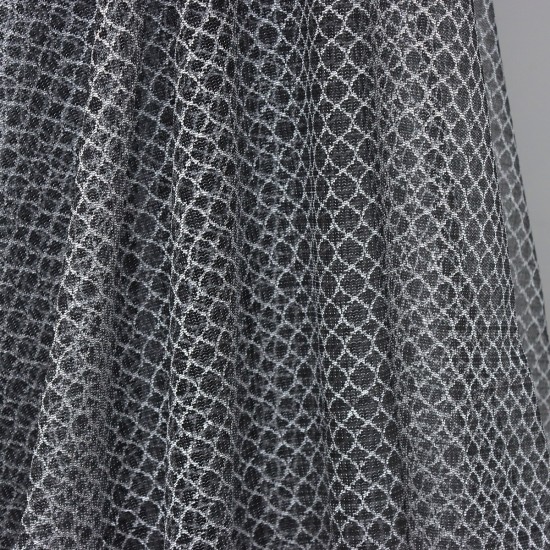 Amy V-L-1098 Wholesale Raschel Plain Knitted Tulle Curtain Fabrics Living Room and Bedroom Curtains 7 Models 100% Polyester