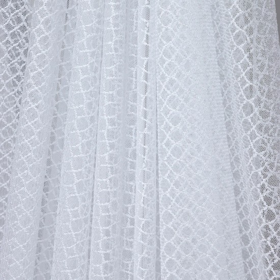 Amy R-161 Wholesale Raschel Plain Knitted Tulle Curtain Fabrics Living Room and Bedroom Curtains 7 Models 100% Polyester