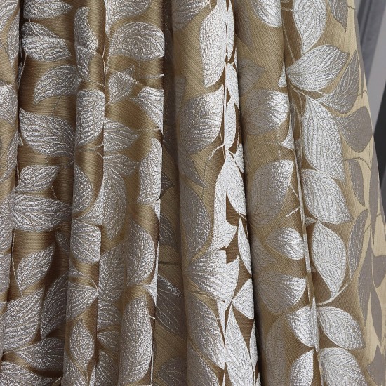  171409  Wholesale Jacquard Background Curtain Fabrics Living Room and Bedroom Curtains  100% Polyester