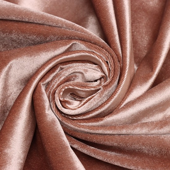 Cenova V-2693 Wholesale Micro Velvet Plain Weave Background Curtain Fabrics Living Room and Bedroom Curtains 30 Models 100% Polyester