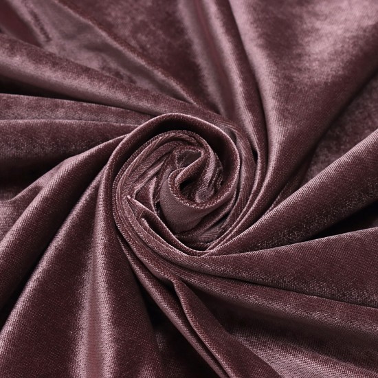 Cenova V-2744 Wholesale Micro Velvet Plain Weave Background Curtain Fabrics Living Room and Bedroom Curtains 30 Models 100% Polyester