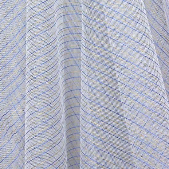 2001 V-6 Wholesale Transparent Tulle Curtain Fabrics Living Room and Bedroom Curtains 2 Models 100% Polyester