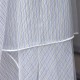 2001 V-6 Wholesale Transparent Tulle Curtain Fabrics Living Room and Bedroom Curtains 2 Models 100% Polyester