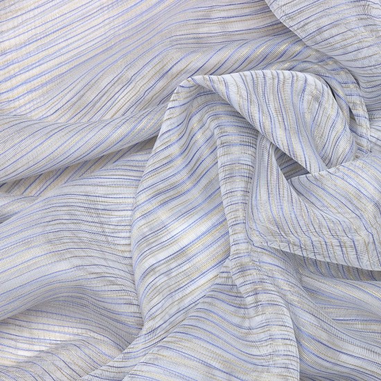 2001 V-6 Wholesale Transparent Tulle Curtain Fabrics Living Room and Bedroom Curtains 2 Models 100% Polyester