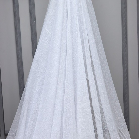 Josie V--1001 Wholesale Transparent Tulle Curtain Fabrics Living Room and Bedroom Curtains 5 Models 100% Polyester