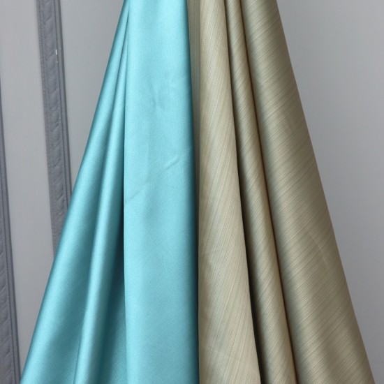 Ivar V-752 Wholesale Double Sided Satin Weave Background Curtain Fabrics Living Room and Bedroom Curtains 9 Models 100% Polyester