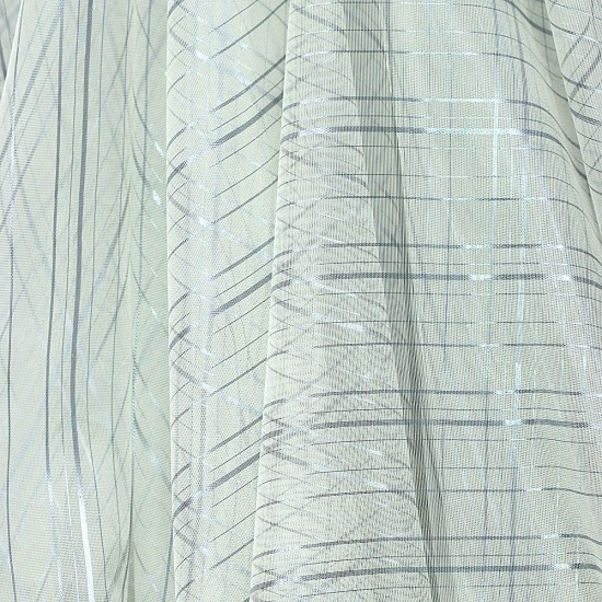 Action V-2 Wholesale Striped Tulle Curtain Fabrics Living Room and Bedroom Curtains 6 Models 100% Polyester