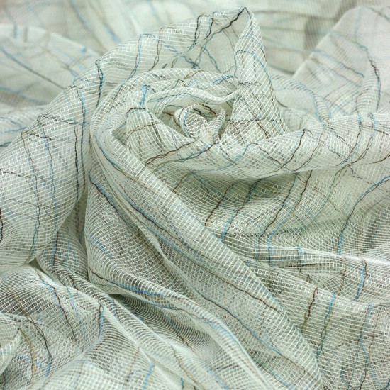 Yana V-10 Wholesale Transparent Tulle Curtain Fabrics Living Room and Bedroom Curtains 5 Models 100% Polyester