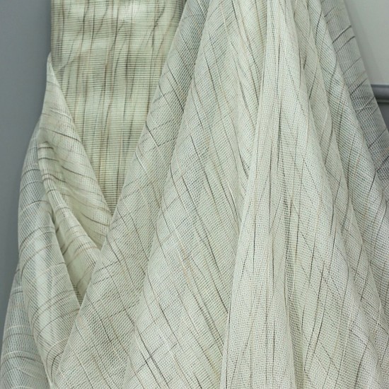 Yana V-5 Wholesale Transparent Tulle Curtain Fabrics Living Room and Bedroom Curtains 5 Models 100% Polyester