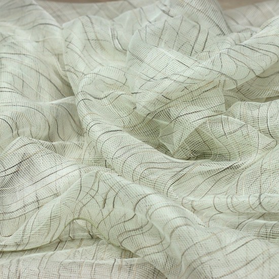 Yana V-5 Wholesale Transparent Tulle Curtain Fabrics Living Room and Bedroom Curtains 5 Models 100% Polyester