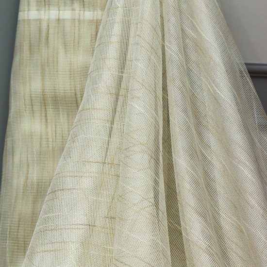 Yana V-6 Wholesale Transparent Tulle Curtain Fabrics Living Room and Bedroom Curtains 5 Models 100% Polyester