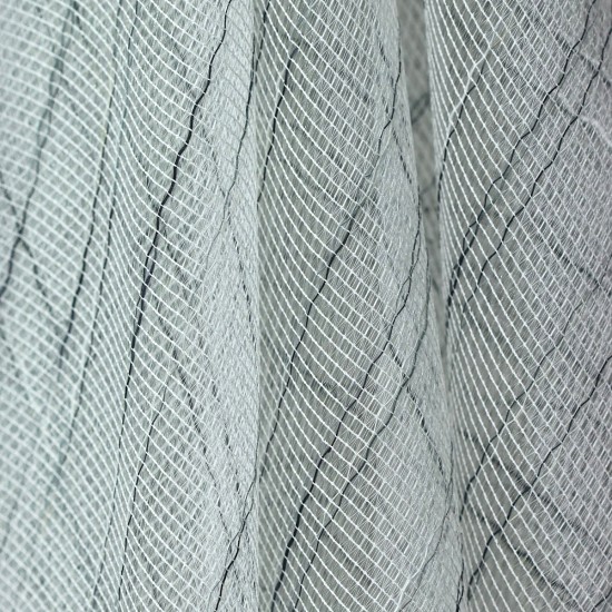 Yana V-8 Wholesale Transparent Tulle Curtain Fabrics Living Room and Bedroom Curtains 5 Models 100% Polyester