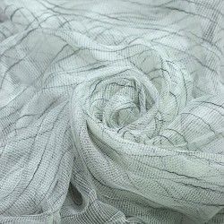 Yana V-8 Wholesale Transparent Tulle Curtain Fabrics Living Room and Bedroom Curtains 5 Models 100% Polyester