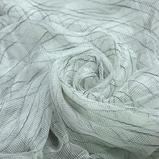 Yana V-8 Wholesale Transparent Tulle Curtain Fabrics Living Room and Bedroom Curtains 5 Models 100% Polyester