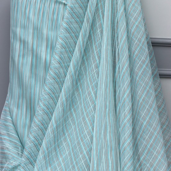 Sofia V-10 Wholesale Transparent Tulle Curtain Fabrics Living Room and Bedroom Curtains 4 Models 100% Polyester