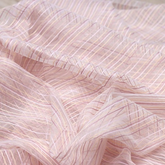 Sofia V-9 Wholesale Transparent Tulle Curtain Fabrics Living Room and Bedroom Curtains 4 Models 100% Polyester