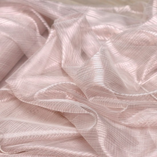 Elon V-7 Wholesale Transparent Tulle Curtain Fabrics Living Room and Bedroom Curtains 6 Models 100% Polyester