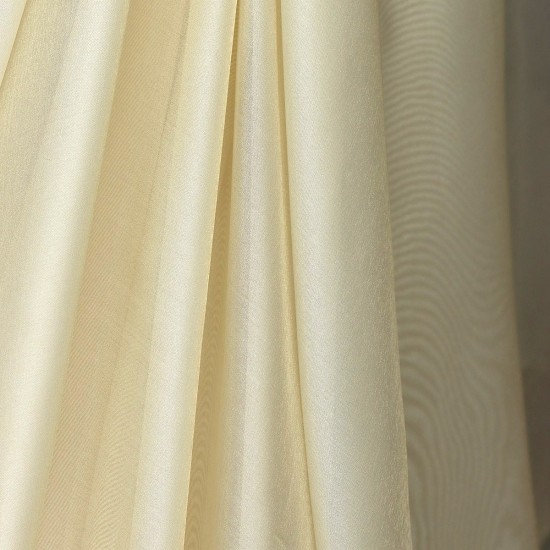 Caroline V-15 Wholesale Satin Tulle Curtain Fabrics Living Room and Bedroom Curtains 6 Models 100% Polyester