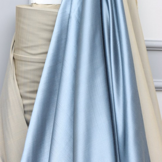 Selena V-86 Wholesale Satin Background Curtain  Fabrics Living Room and Bedroom Curtains 6 Models 100% Polyester