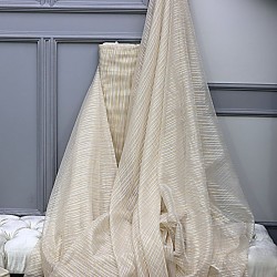 23960 V-6  Wholesale Transparent Tulle Curtain Fabrics Living Room and Bedroom Curtains 4 Models 100% Polyester