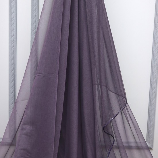Sasha V-4013 Wholesale Transparent Tulle Curtain Fabrics Living Room and Bedroom Curtains 23 Models 100% Polyester
