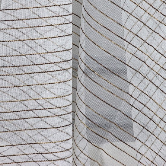 Tokyo V-5 Wholesale Transparent Tulle Curtain Fabrics Living Room and Bedroom Curtains 6 Models 100% Polyester