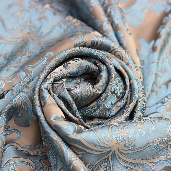 Daria V-383 Wholesale Jacquard Background Curtain Fabrics Living Room and Bedroom Curtains 6 Models 100% Polyester