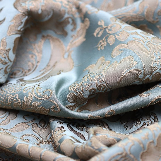 Daria V-396 Wholesale Jacquard Background Curtain Fabrics Living Room and Bedroom Curtains 6 Models 100% Polyester