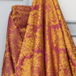 Daria V-410 Wholesale Jacquard Background Curtain Fabrics Living Room and Bedroom Curtains 6 Models 100% Polyester