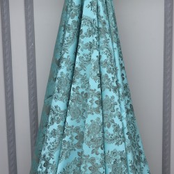 Carl V-2117 Wholesale Jacquard Background Curtain Fabrics Living Room and Bedroom Curtains 7 Models 100% Polyester