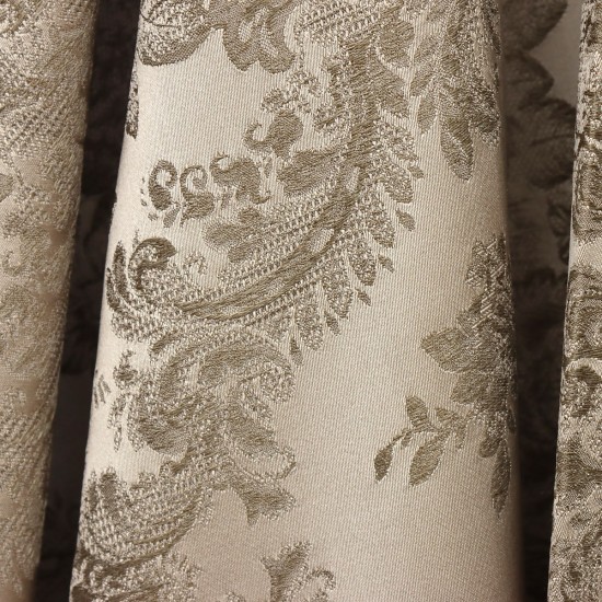 Carl V-2290 Wholesale Jacquard Background Curtain Fabrics Living Room and Bedroom Curtains 7 Models 100% Polyester