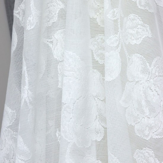 Ally V--921-642 Wholesale Raschel Plain Knitted Tulle Curtain Fabrics Living Room and Bedroom Curtains 3 Models 100% Polyester