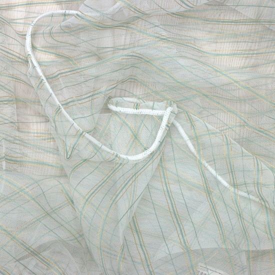 Surtr V-3 Wholesale Transparent Tulle Curtain Fabrics Living Room and Bedroom Curtains 2 Models 100% Polyester