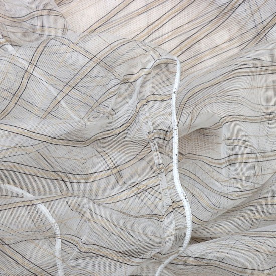 Surtr V-5 Wholesale Transparent Tulle Curtain Fabrics Living Room and Bedroom Curtains 2 Models 100% Polyester