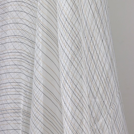 27010 Wholesale Transparent Tulle Curtain Fabrics Living Room and Bedroom Curtains  100% Polyester